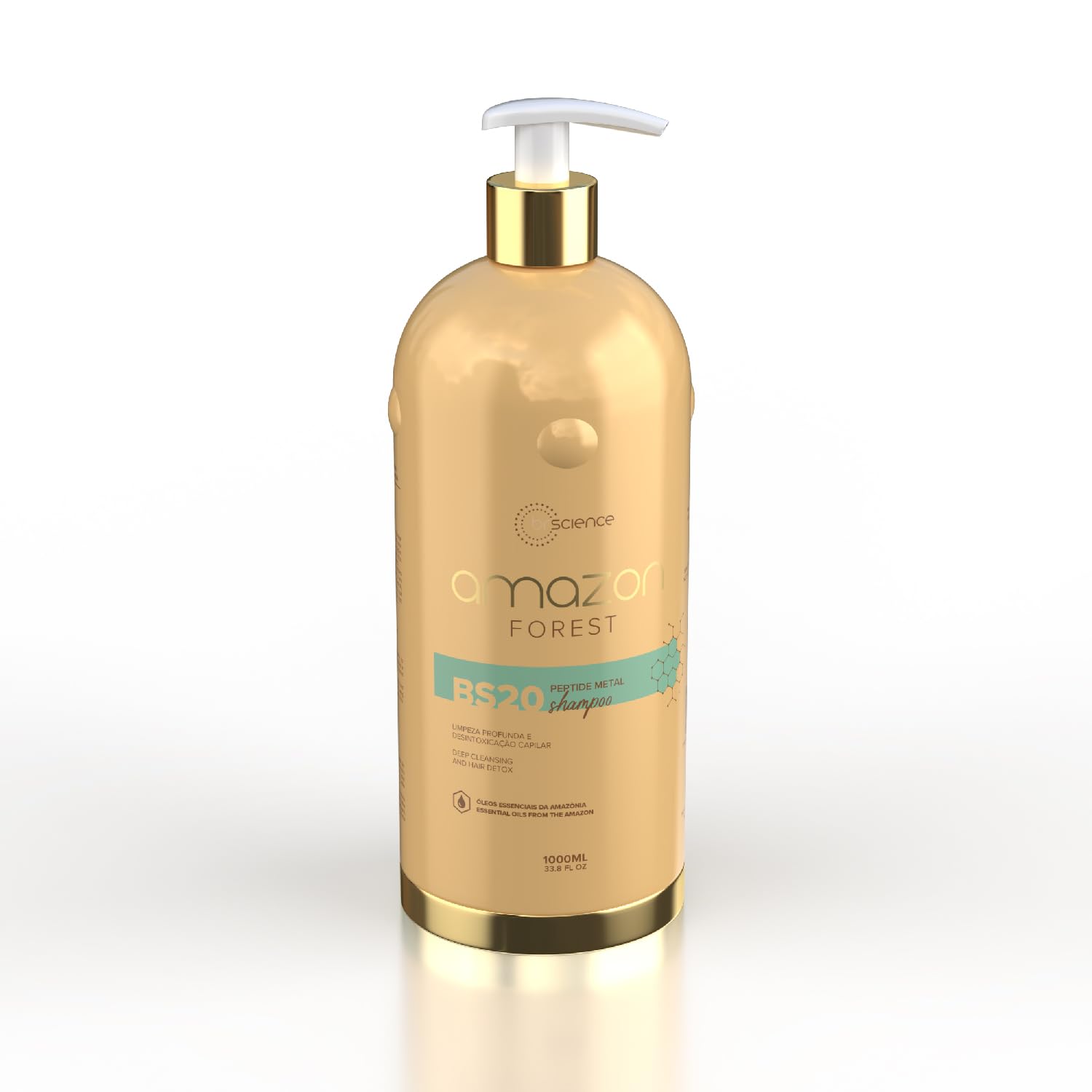 Brscience Shampoo Amazon Forest BS20 Peptide - Deep Cleansing And hair Detox - 1000ml