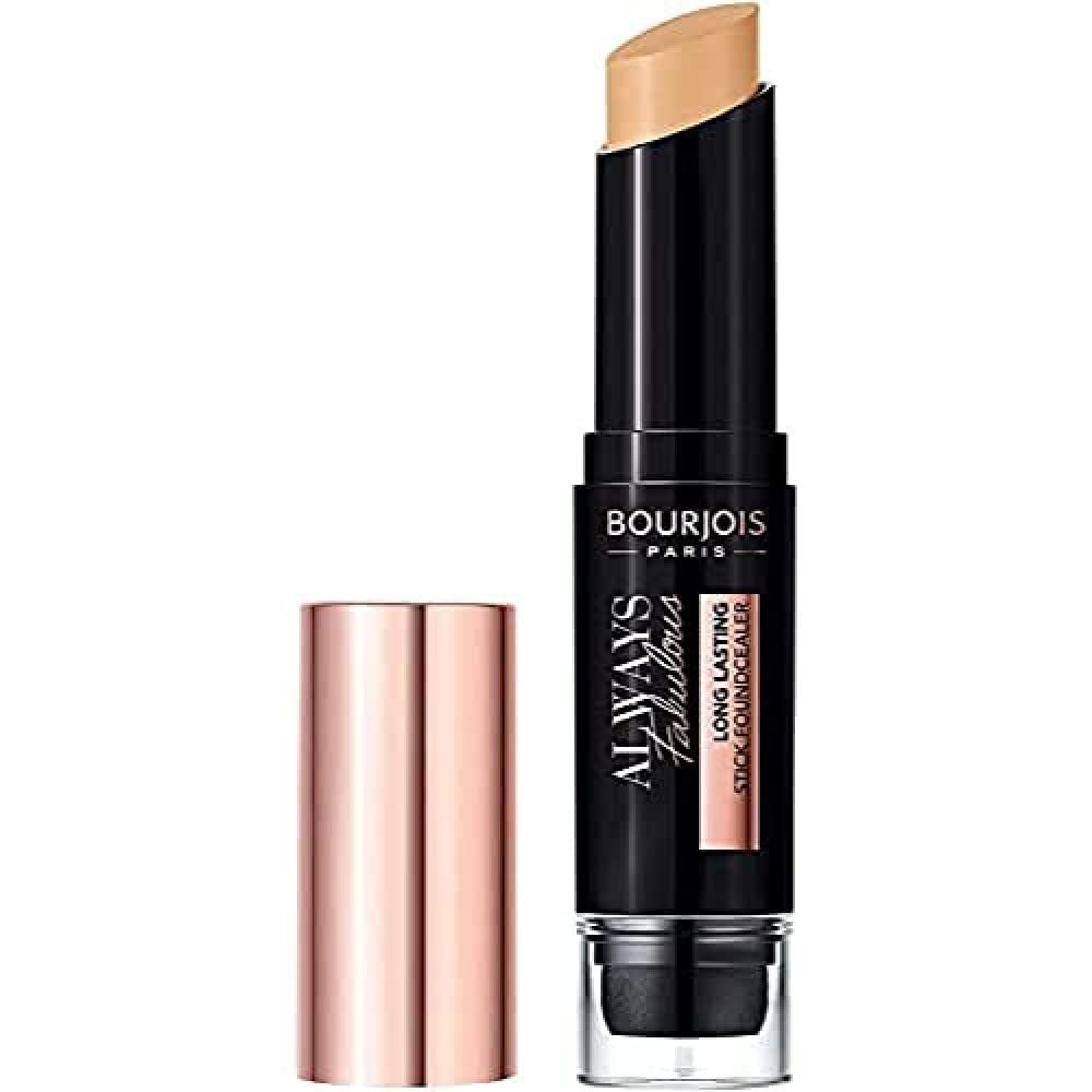 Bourjois Always Fabulous 24 Hour 2-in-1 Foundation and Concealer Stick with Blender, 310 Beige