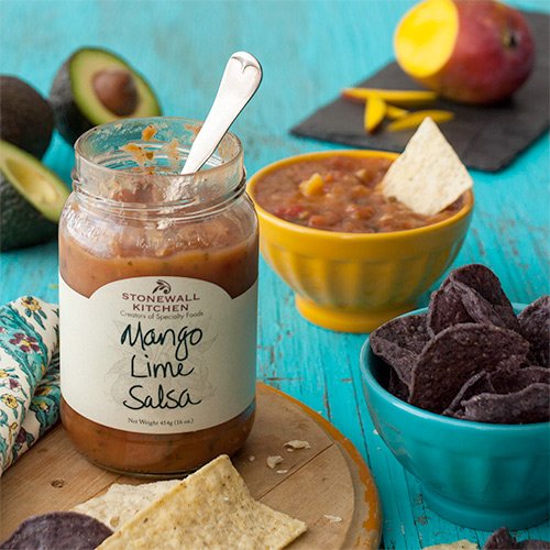 Stonewall Kitchen Mango Lime Salsa, 16 Ounces