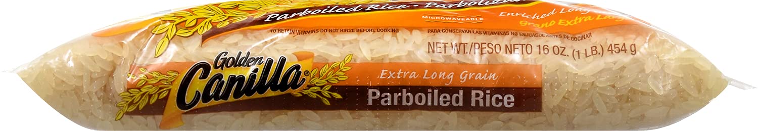 Goya Golden Canilla Long Grain Parboiled Rice, 1 Pound