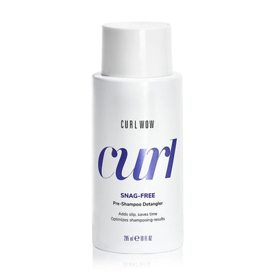Curl Wow Snag-Free Pre-Shampoo Detangler – Adds slip to curls before you shampoo for tangle-free washing and a deeper, fresher clean; reduce breakage