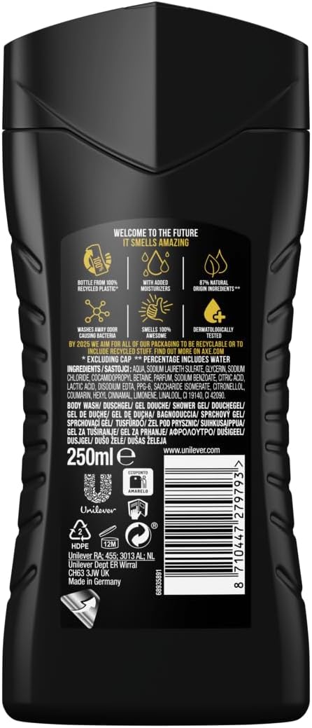 AXE Africa shower gel (1 x 250 ml)