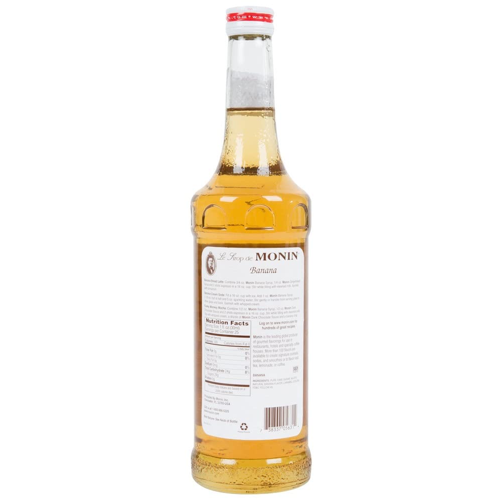 Monin Banana Syrup 750ml
