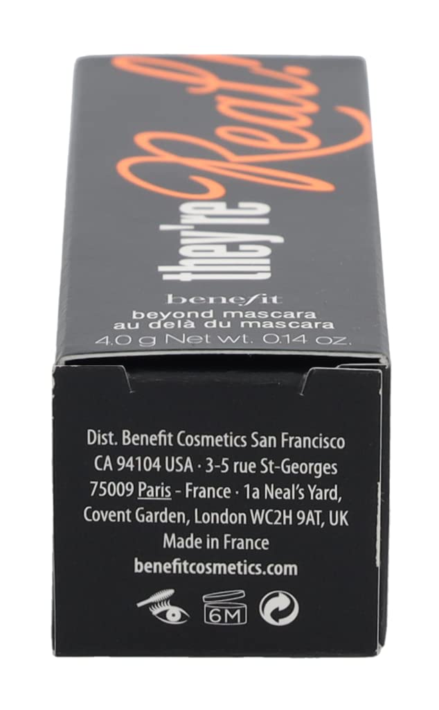 Benefit Cosmetics They're Real! Lengthening Mascara Travel Size Black Mini 0.14 Ounce