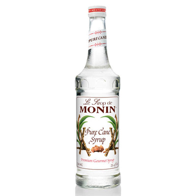 Monin - Pure Cane Syrup, Pure and Sweet, Great for Coffee, Tea, and Specialty Cocktails, Gluten-Free, Non-GMO (750 ml)