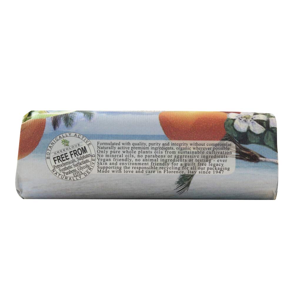 Nesti Dante Nesti dante paradiso tropicale triple milled natural soap - tahitian lime and mosambi peel, 8.8oz, 8.8 Ounce