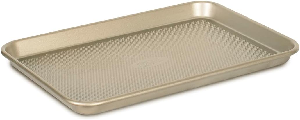 Glad Premium Nonstick Cookie Sheet - Heavy Duty Baking Pan with Raised Diamond Texture, Medium