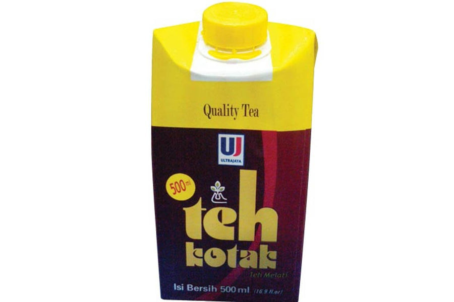 Ultrajaya teh kotak (jasmine tea drink) - 16.9fl oz