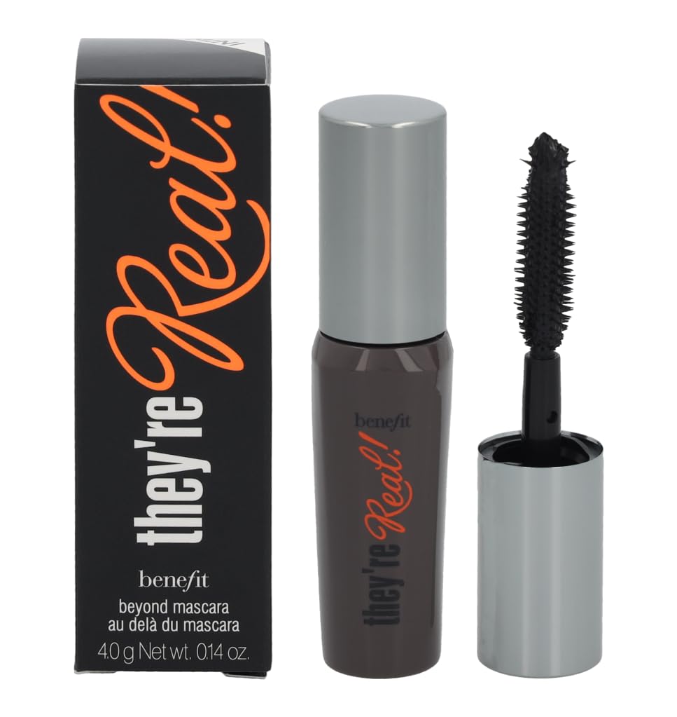 Benefit Cosmetics They're Real! Lengthening Mascara Travel Size Black Mini 0.14 Ounce