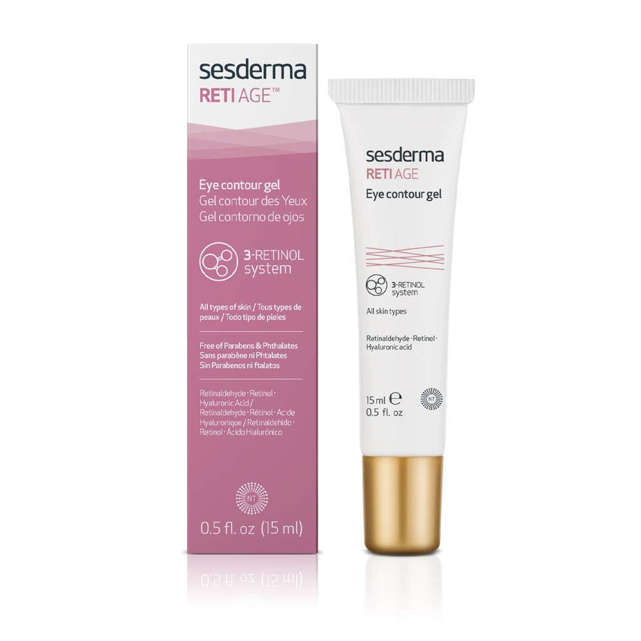 Sesderma Reti-Age Mature Skin Eye Contour Cream, 0.50 Fl oz, Anti-Wrinkle & Firming