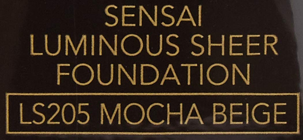 Sensai Luminous Sheer Foundation Spf15 30ml 205 Mocha Beige