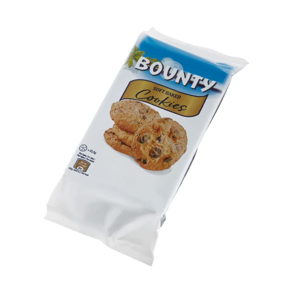 NEW Mars Bounty chocolate Soft Baked Cookies 180g pack UK product
