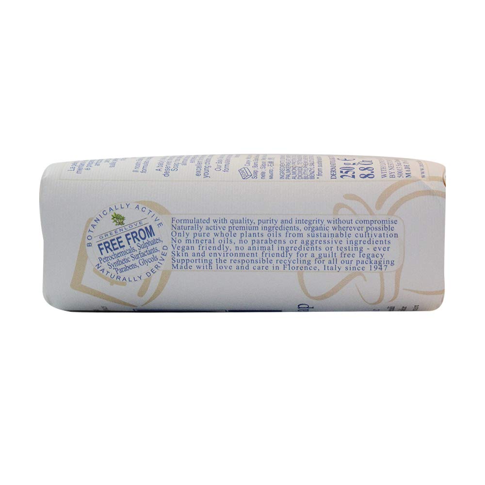 Nesti Dante Carolina and Edoardo Extra Delicate Soap, Protective and Nourishing, 8.8 Ounce