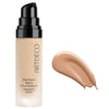 ARTDECO Perfect Teint Foundation - Olive Beige N°56 - Lightweight Liquid Formula - Medium to Full Coverage - Without Mask-Like Effect - Conceals Imperfections - Vegan Makeup - Hyaluron - 0.67 Fl Oz