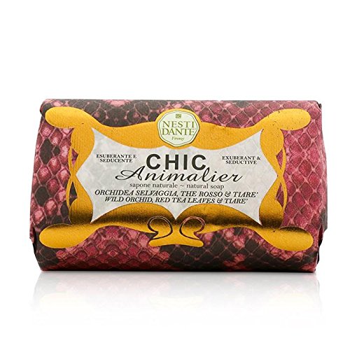 Chic Animalier Wild Orchid,Red Tea Leaves And Tiare Soap