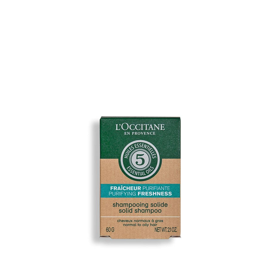 L’OCCITANE Purifying Solid Shampoo, 2.1 oz.
