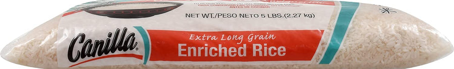 Goya Canilla Extra Long Grain White Rice, 5 Pound