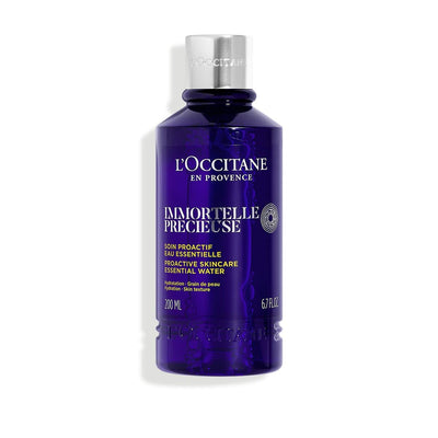 L’OCCITANE Immortelle Precious Essential Water 6.7 Fl Oz: Tones, Refines Skin Texture, Plumps, With Hyaluronic Acid, 91% Said Pores Appeared Tighter*