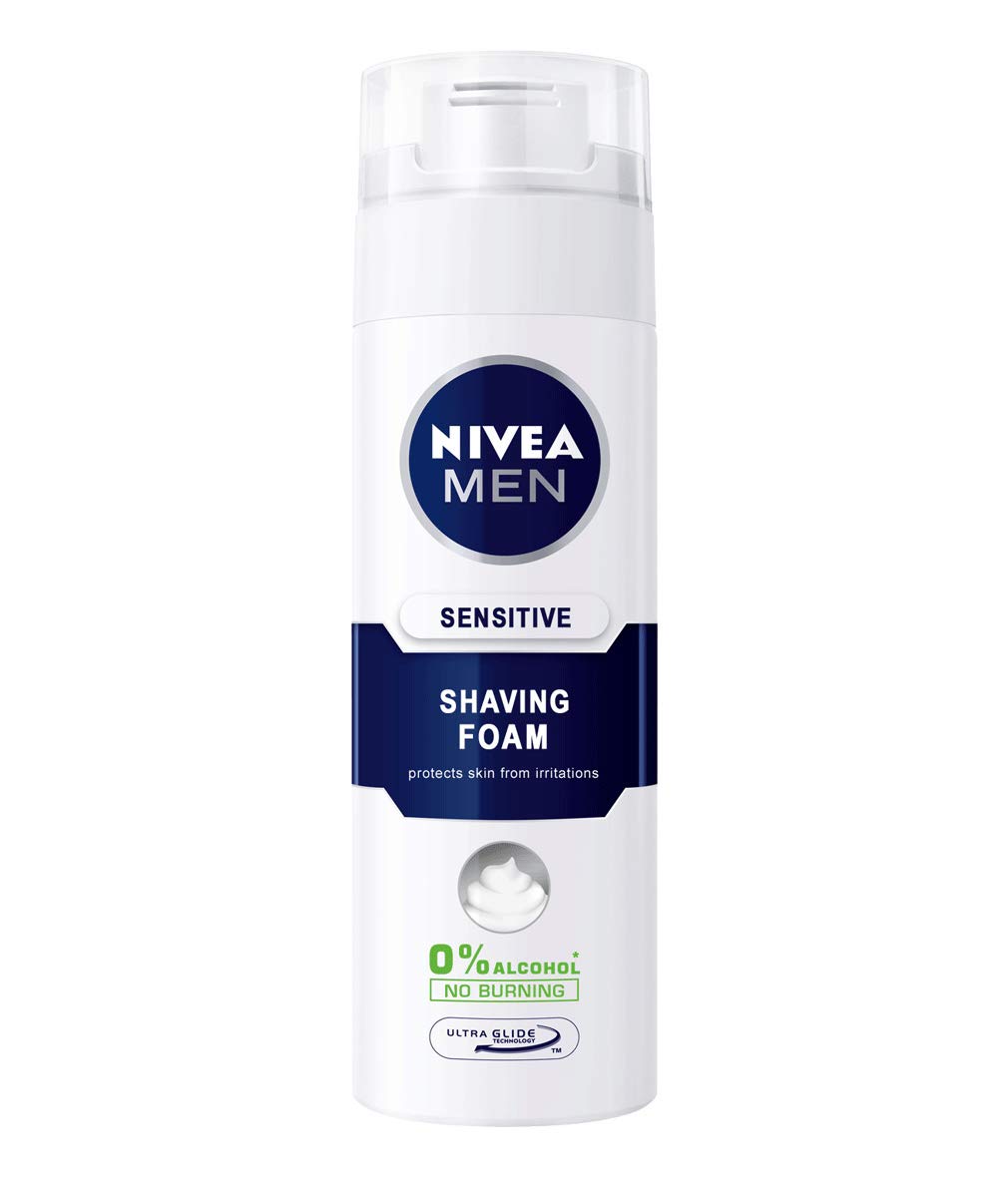 Nivea 200ml For Men Sensitive Shaving Foam
