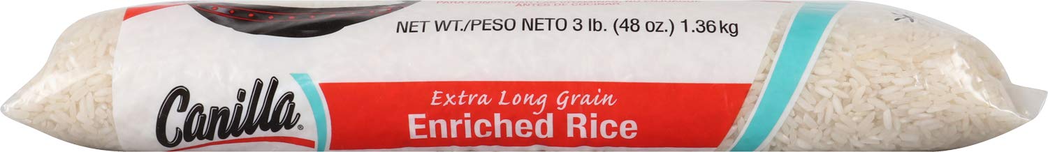 Goya Canilla Extra Long Grain White Rice, 3 Pound