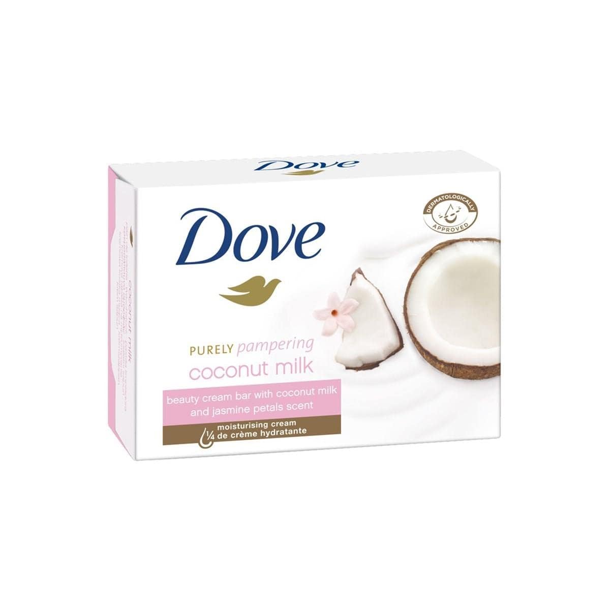Dove PURELY PAMPERING COCONUT MILK BEAUTY CREAM BAR - 100G