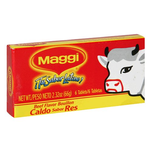 Maggi Beef Bouillon Tablet, 6-Tablet Boxes