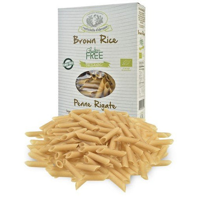 Rustichella d'Abruzzo Organic Gluten Free Brown Rice Penne Rigate - 8.8 oz