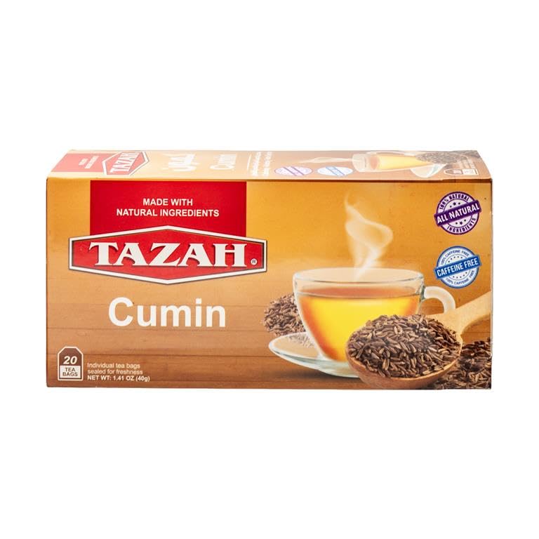 Tazah Cumin Tea Bags - 20 x 2g