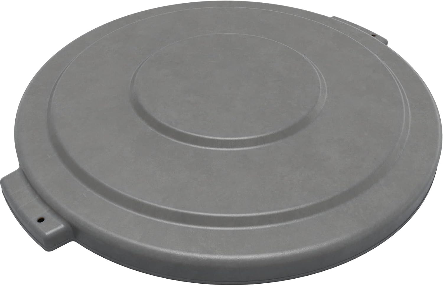 SPARTA Bronco Trash Can Lid, 32 Gallon Waste Container Cover, Fits Bronco 32-Gallon Containers (Sold Separately), Heavy-Duty Polyethylene, Gray