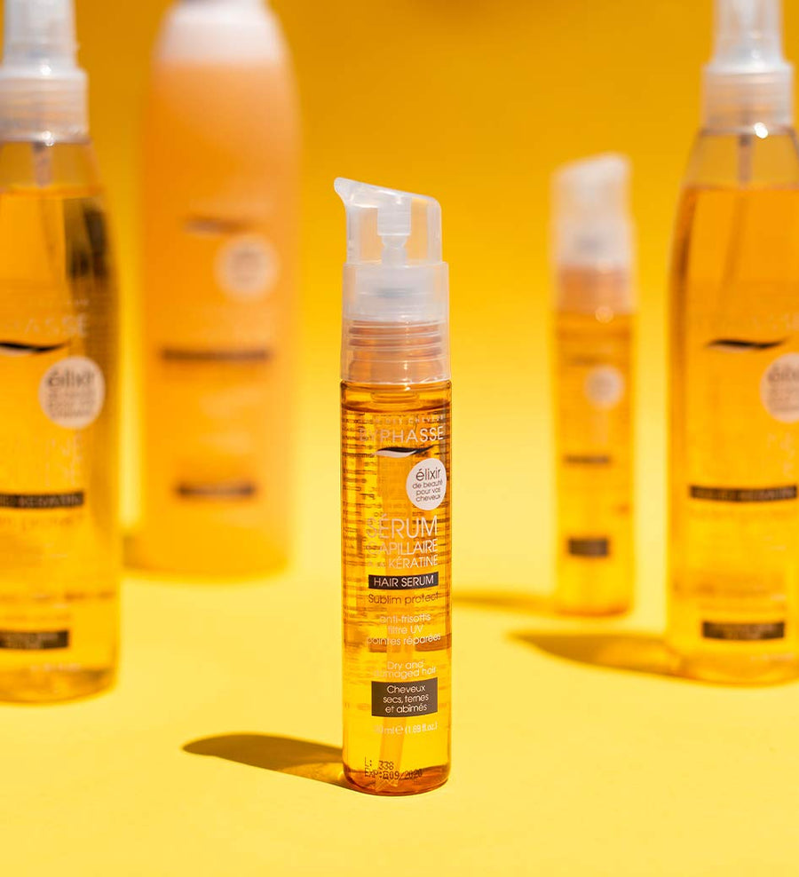 Byphasse Pack of 4 Liquid Keratin Shampoo 520 ml for Dry