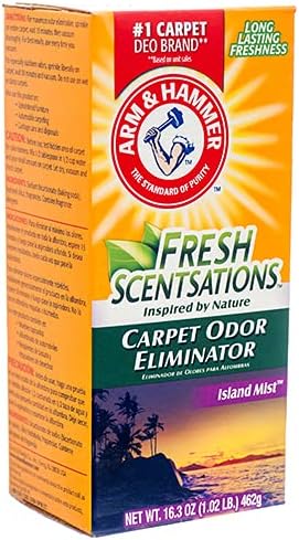Arm & Hammer Carpet Powder/Island Mist/16.3-Ounces/#97295, One Size, Multicolored