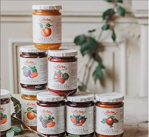 d'arbo All Natural Peach Fruit Spread, 16 Ounce