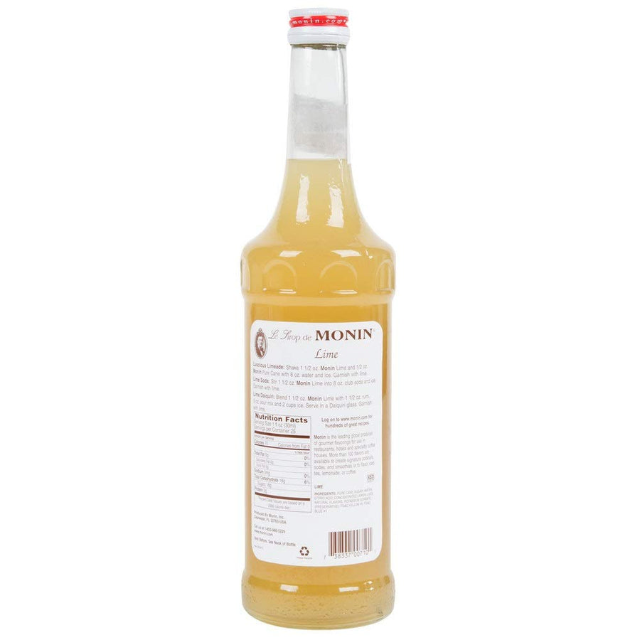 Monin Lime Syrup 750 ml