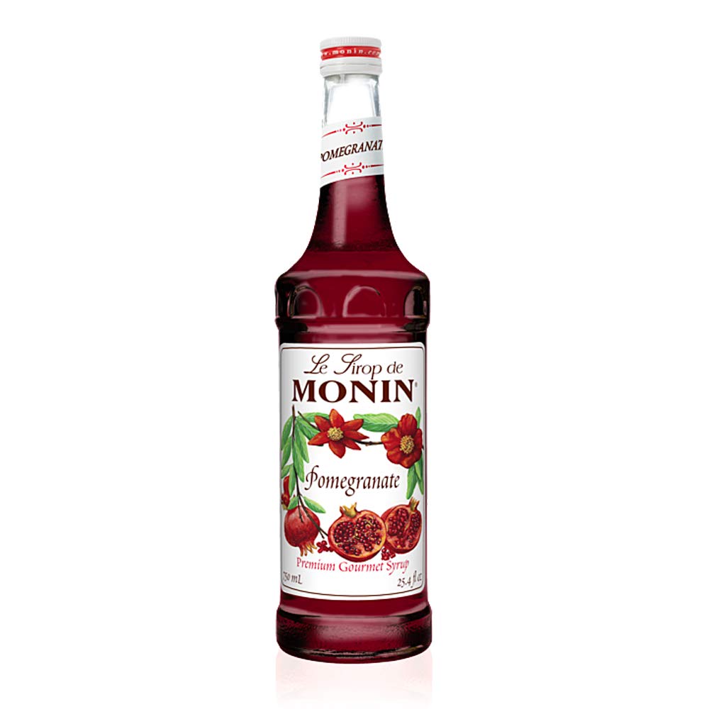 Monin Pomegranate Flavoring Syrup 750 Milliliter