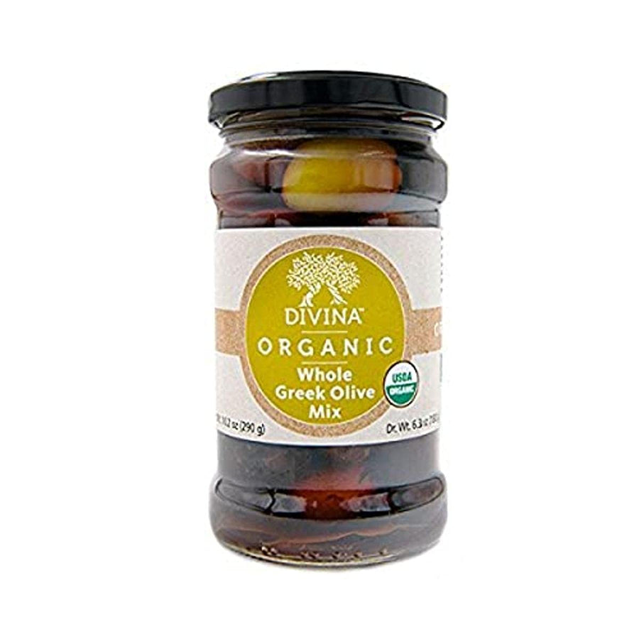 Divina Organic Greek Olive Mix, 6.35 oz