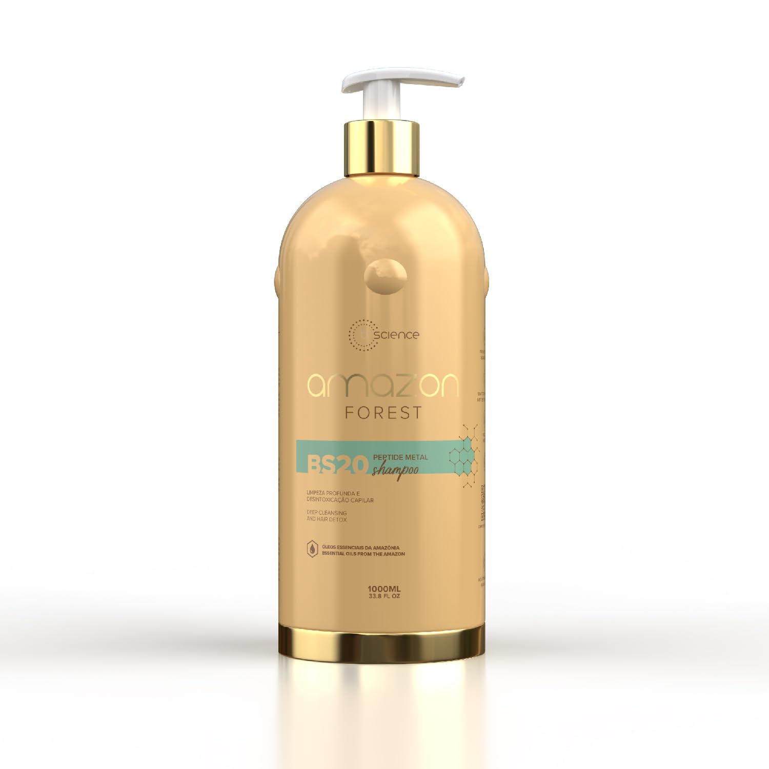 Brscience Shampoo Amazon Forest BS20 Peptide - Deep Cleansing And hair Detox - 1000ml