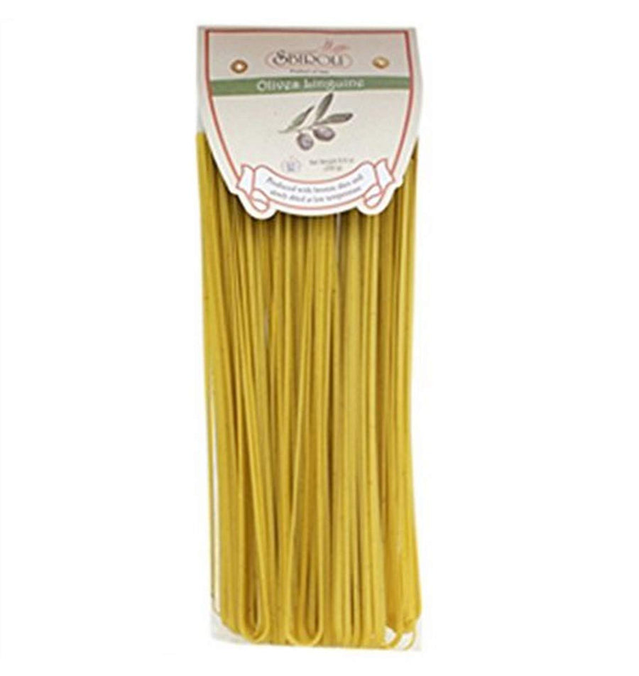 SBIROLI Linguine Olive Flavor, 8.8 Ounce