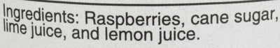 BONNIES JAMS Raspberry Lime Rickey Jam, 8.75 OZ