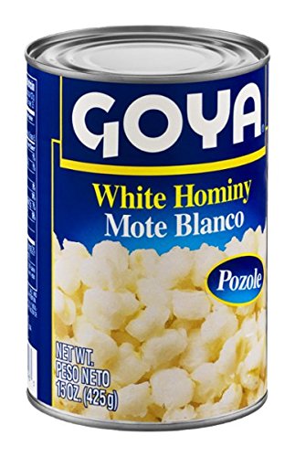 Goya Bean Hominy White, 15 oz