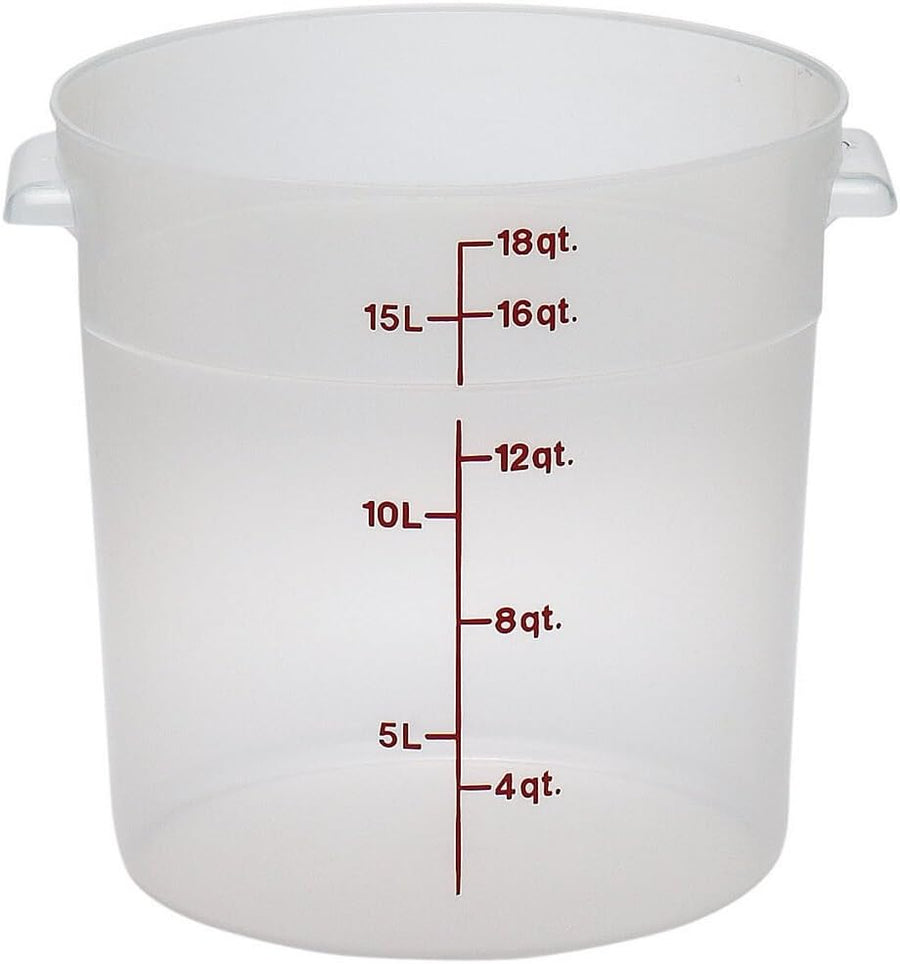 Cambro Translucent Round Food Storage Containers