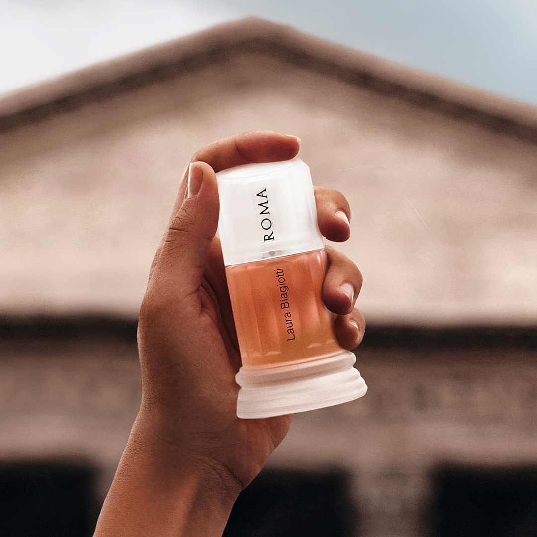 Roma - Eau de Toilette Spray Perfume for Women - Fusion of Sweetness & Passion With Notes of Rose, Jasmine, Bergamot & Mint - 0.8oz