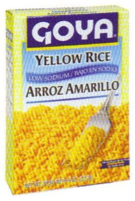 Goya Yellow Rice Low Sodium 7 oz