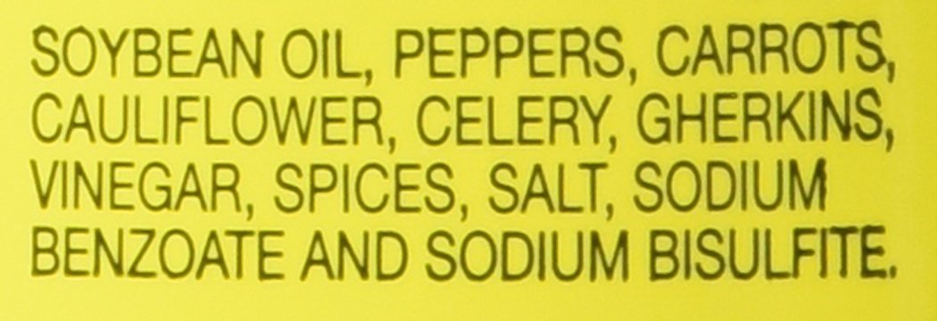 Marconi, Mild Giardiniera, 16 oz
