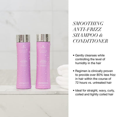 Alterna Caviar Anti-Aging Smoothing Anti-Frizz Conditioner| For Medium, Thick Hair | Smooths Hair, Tames Frizz | Sulfate Free