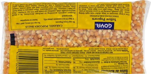 Goya Foods Yellow Popcorn, Dry, 16 Ounce