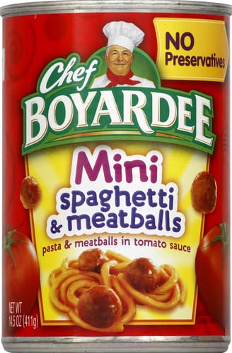 Chef Boyardee Mini Spaghetti and Meatballs, 14.5 oz