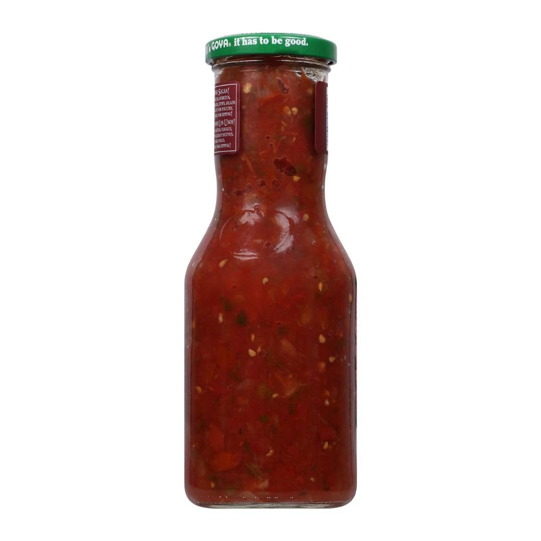 Goya Pico De Gallo Authentic Mexican Home-Style Chunky Salsa, 17.6 Ounce