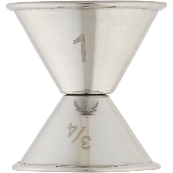 American Metalcraft J206 Jiggers, 2.125" Length x 2.125" Width, Silver