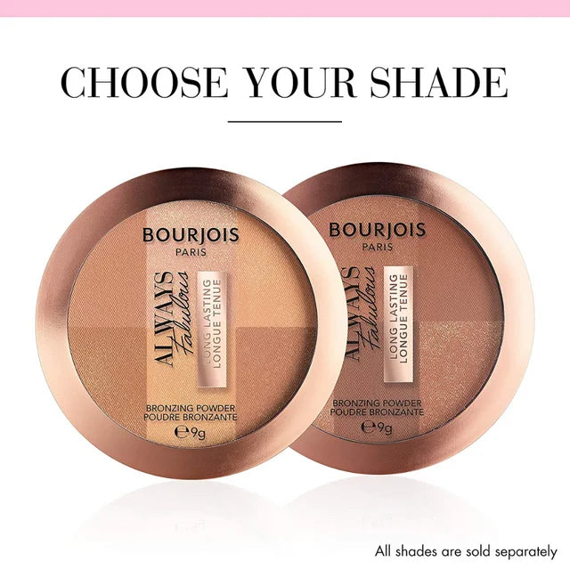 Bourjois - Powder bronzer Always Fabulous - 02: Dark