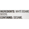 JFC White Roasted Sesame Seed, 8 oz